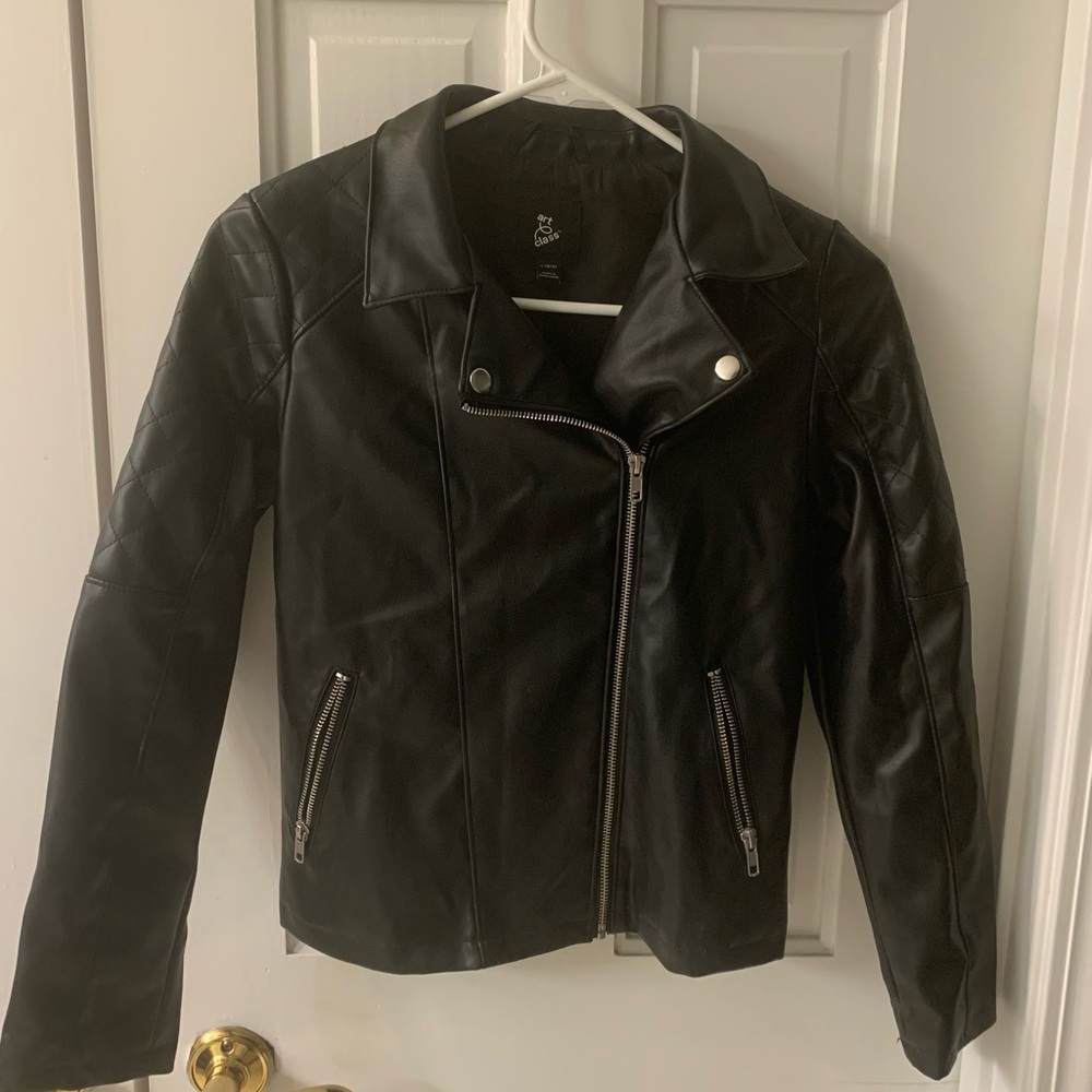 Girls Art Class Moto Jacket. Size 10/12. Like New